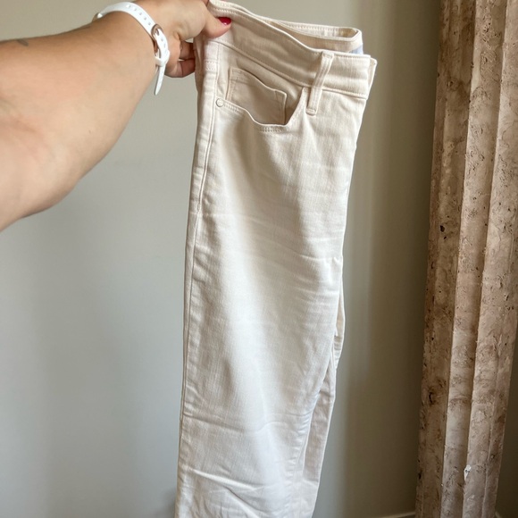 Athleta Sculptek Straight Leg Ankle Jeans - Bone/ 6 - Picture 4 of 6